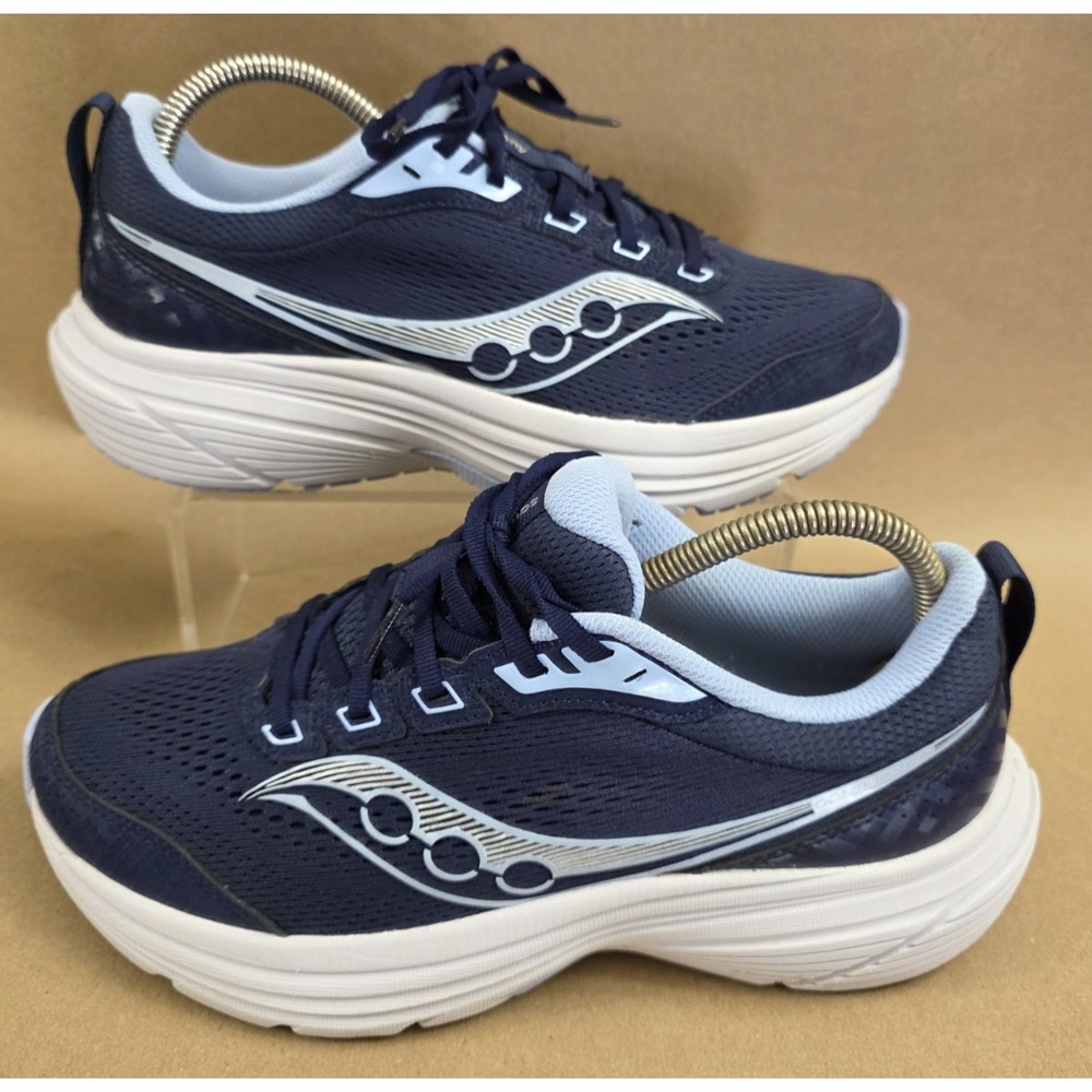 SAUCONY COHESION (Sz 9.5 W) 19 Women's Wide Blue Shoes